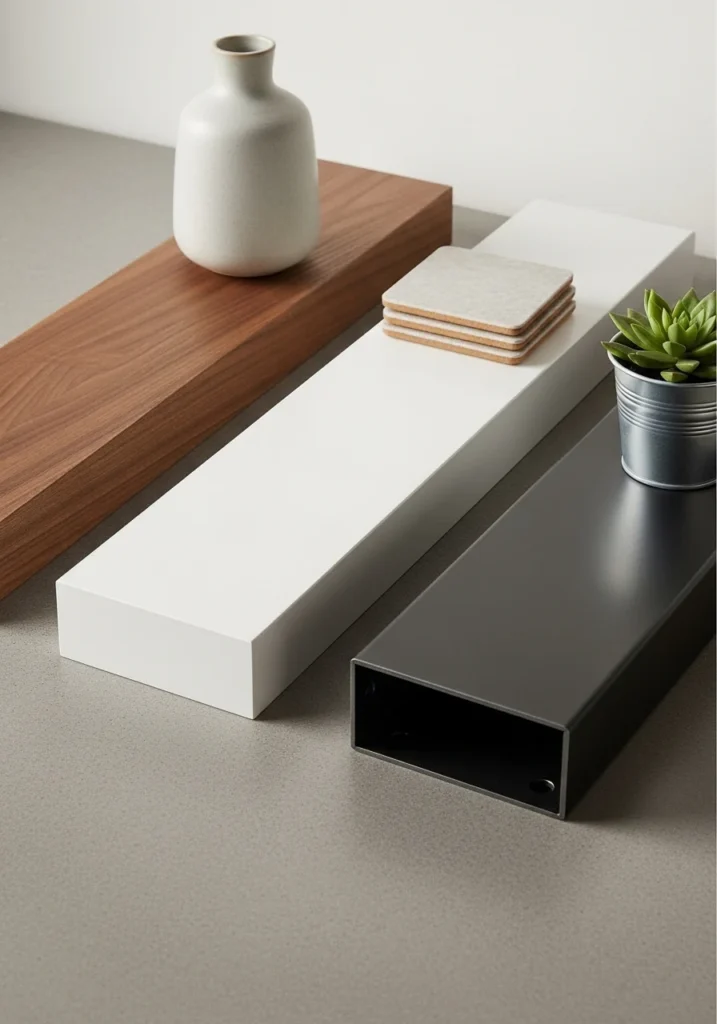Choosing the Right Material for Your Floating Shelves