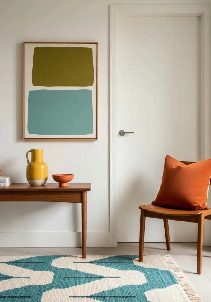 Color: Warm Base, Bold Accents