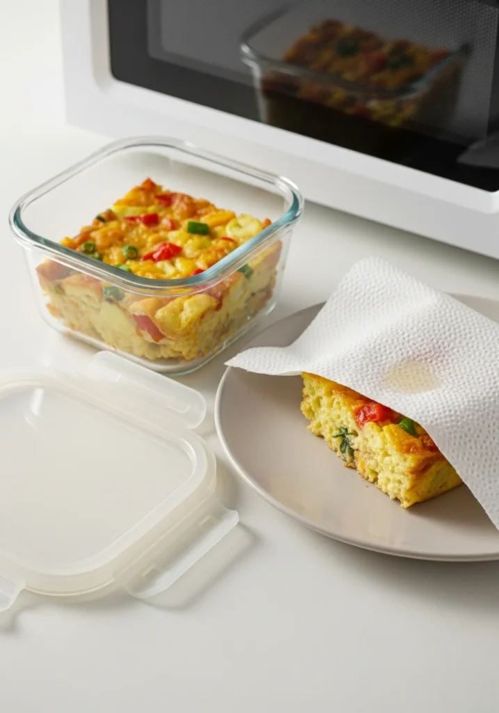 How to Store and Reheat Breakfast Casserole