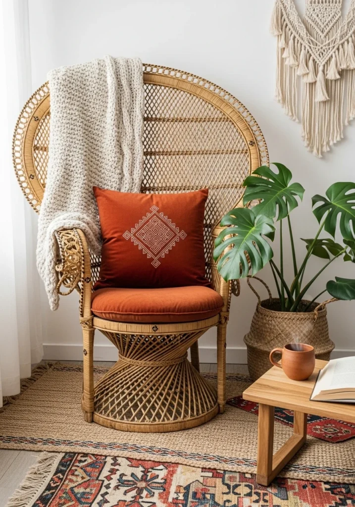 How to Style Rattan Chairs in Your Boho Home