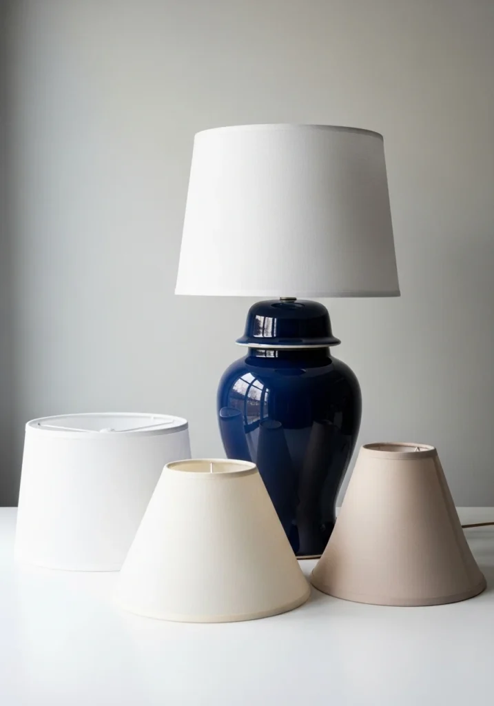 Picking the Right Lampshade for a Ceramic Base