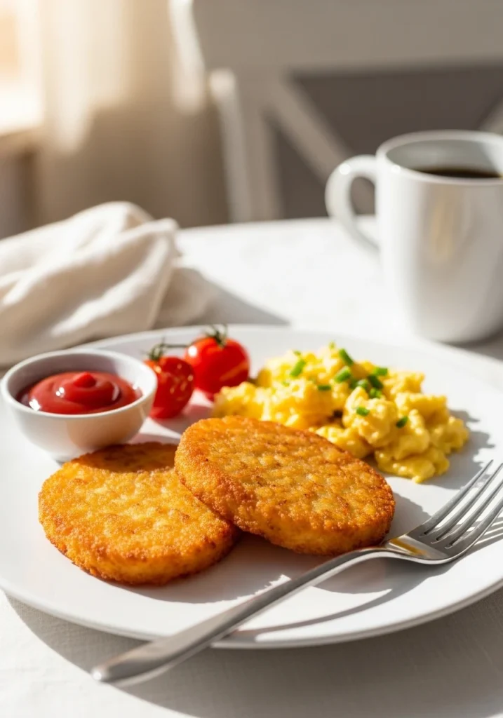 Serving Your Homemade Crispy Hash Browns