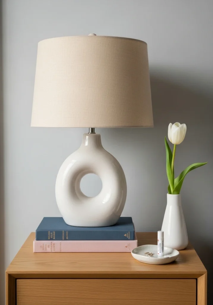 Styling Your Ceramic Lamp on the Nightstand