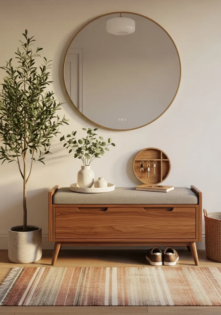 Styling Your Entryway Storage Bench to Elevate the Space