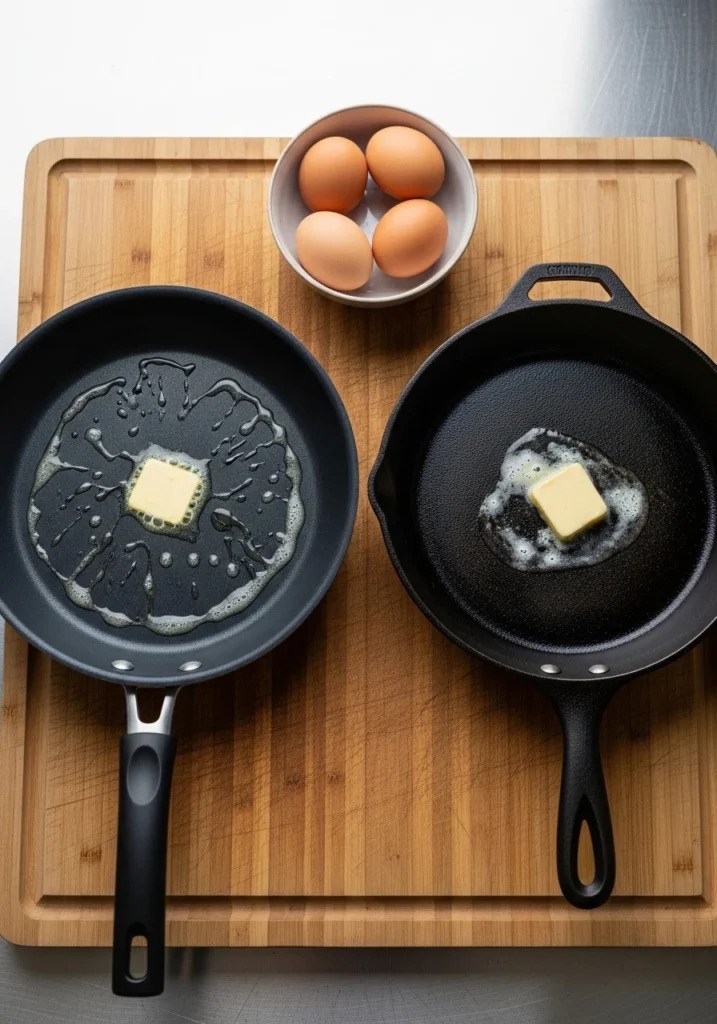 The Pan Choice Makes a Difference Too