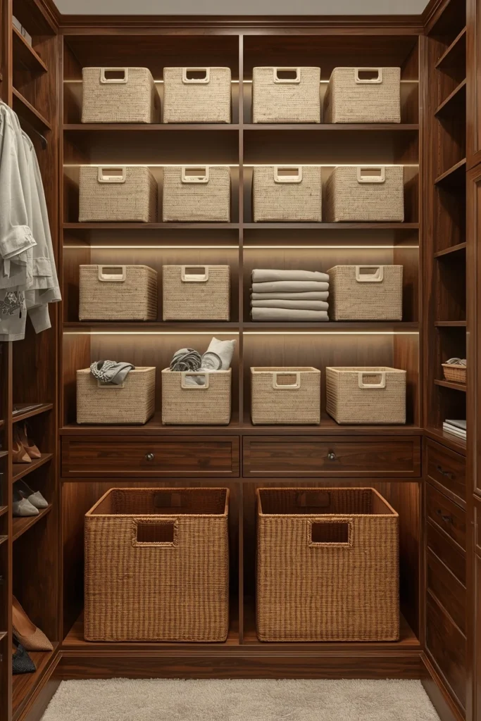 Bedroom and Closet Storage