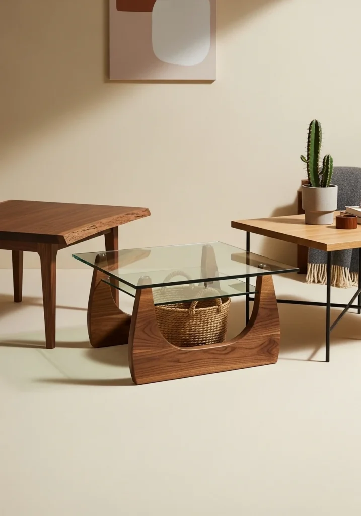 Best Materials for Mid-Century Coffee Tables
