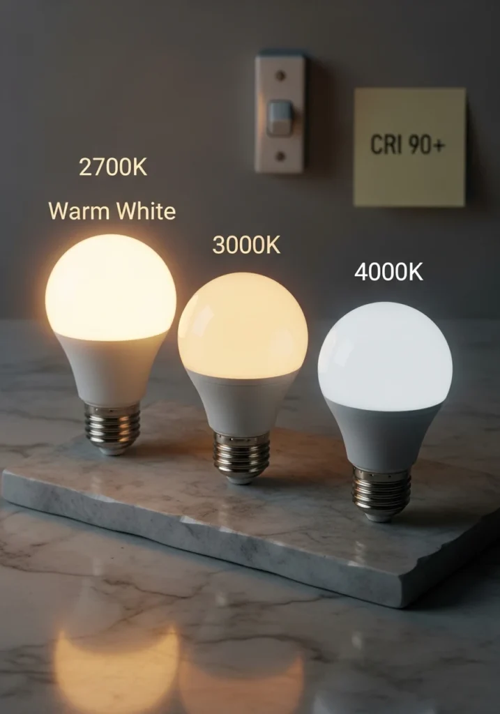 Choosing the Right Bulbs for a Luxurious Feel