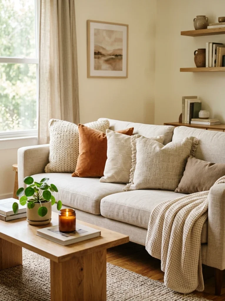 Choosing the Right Textured Throw Pillows for Your Living Room