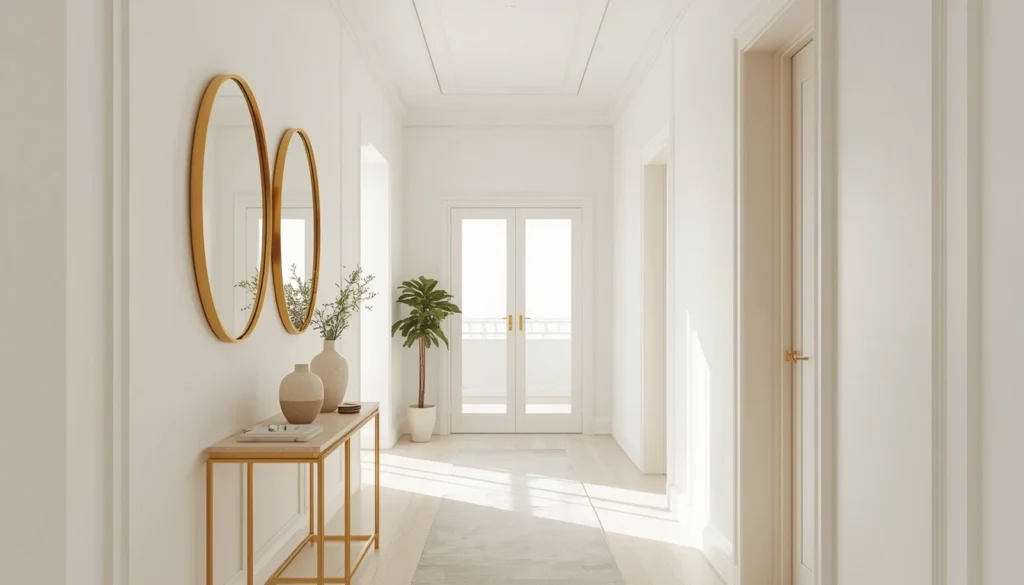 Gold Framed Mirrors That Elevate Your Hallway Decor