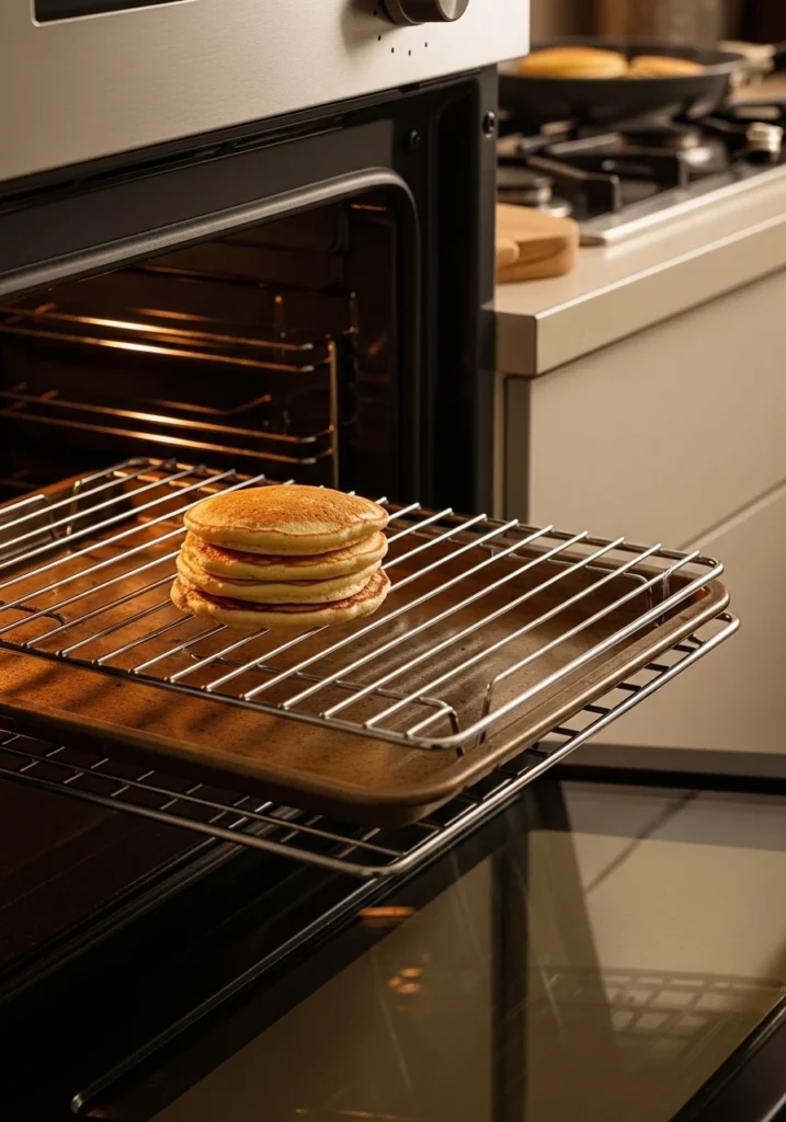 How to Keep Pancakes Warm While You Cook the Rest