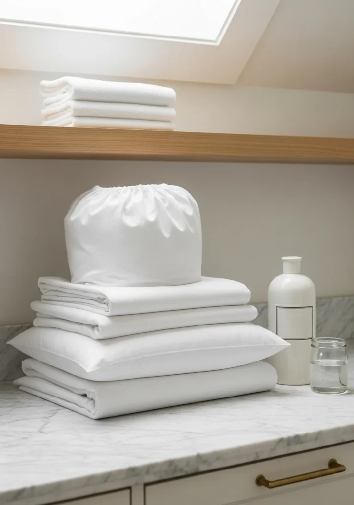 Keeping White Bedding Looking Pristine