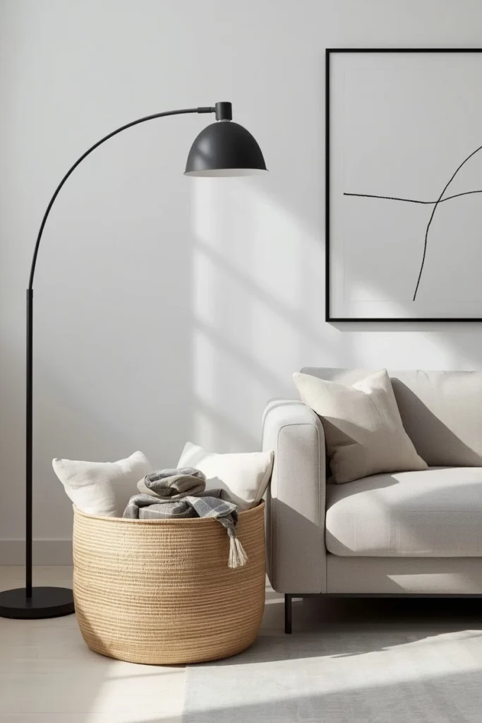 Living Room Organization