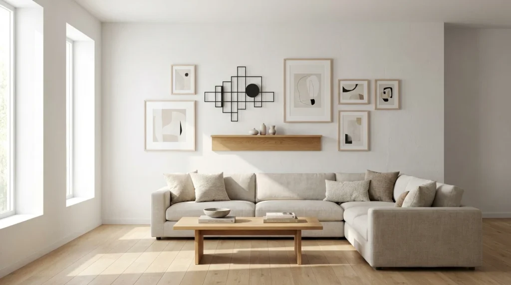Minimalist Wall Decor Ideas for Simple Spaces