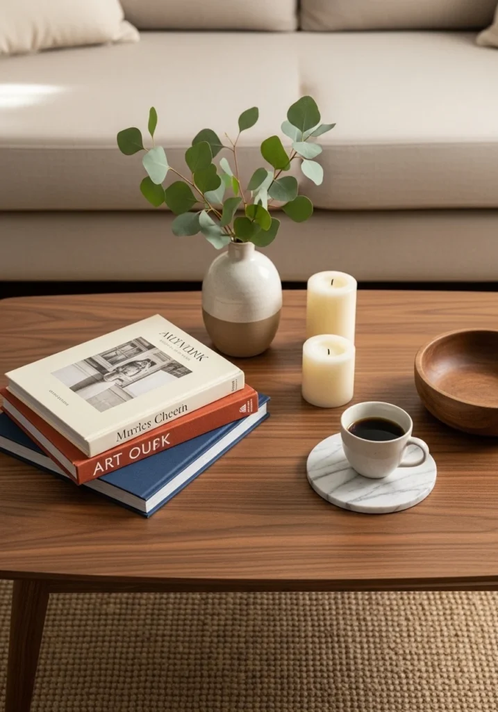 Styling Your Mid-Century Coffee Table