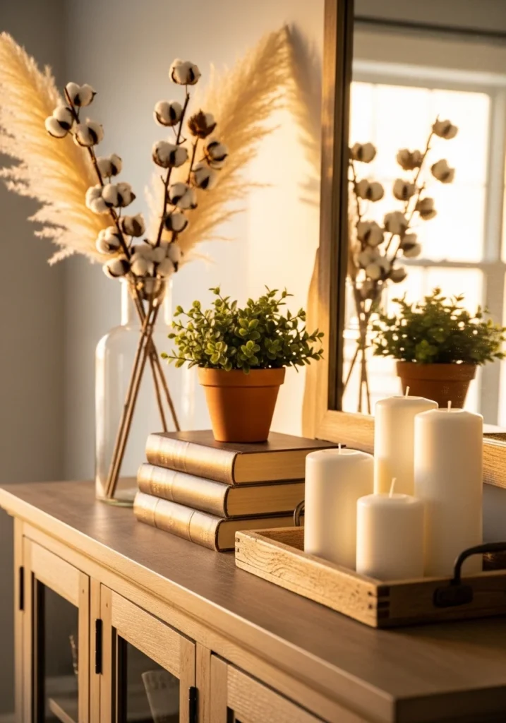 Styling the Top of Your Farmhouse Sideboard