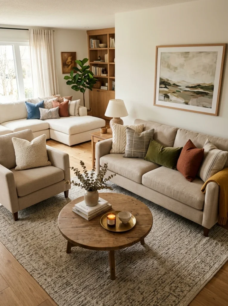 Where to Place Textured Throw Pillows for Maximum Impact