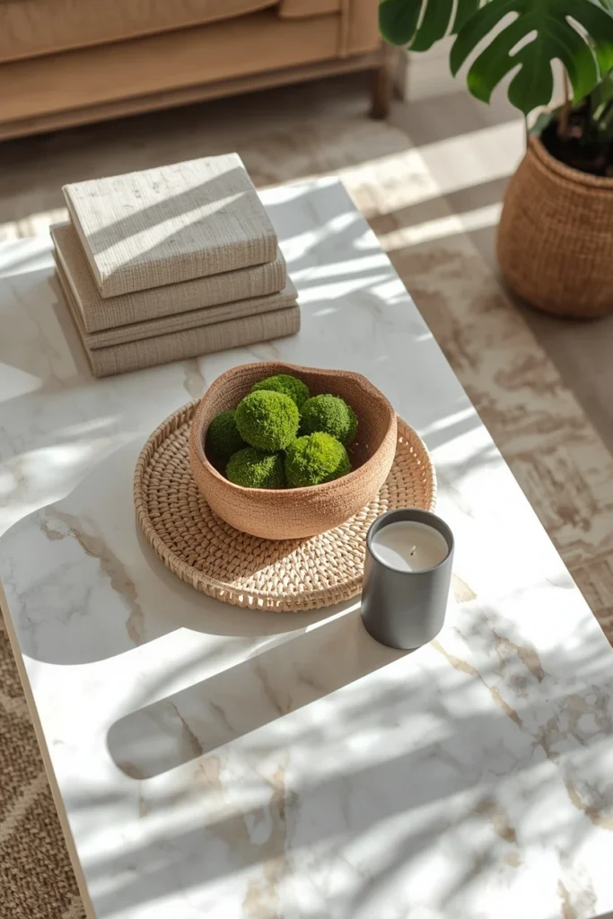 Styling Your Marble Coffee Table Like a Pro