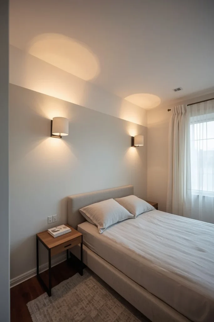 Why Wall Sconces Work So Well in Small Bedrooms